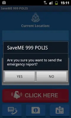 SaveME 999 POLIS android App screenshot 8